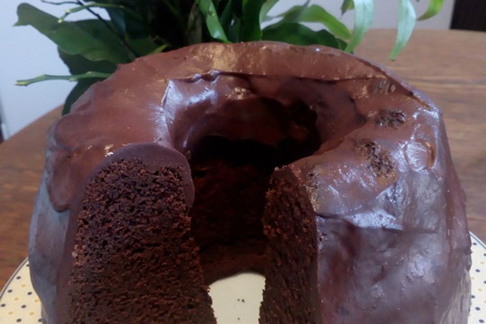 Feiner Schokokuchen ohne Zuckerzusatz Feiner Schokokuchen ohne Zuckerzusatz