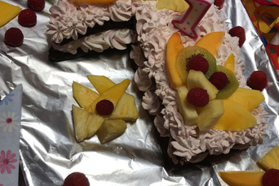 Feiner Schokokuchen ohne Zuckerzusatz Feiner Schokokuchen ohne Zuckerzusatz