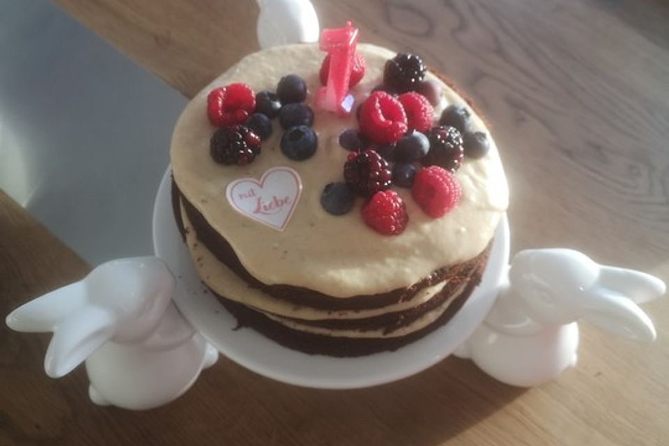 Feiner Schokokuchen ohne Zuckerzusatz Feiner Schokokuchen ohne Zuckerzusatz