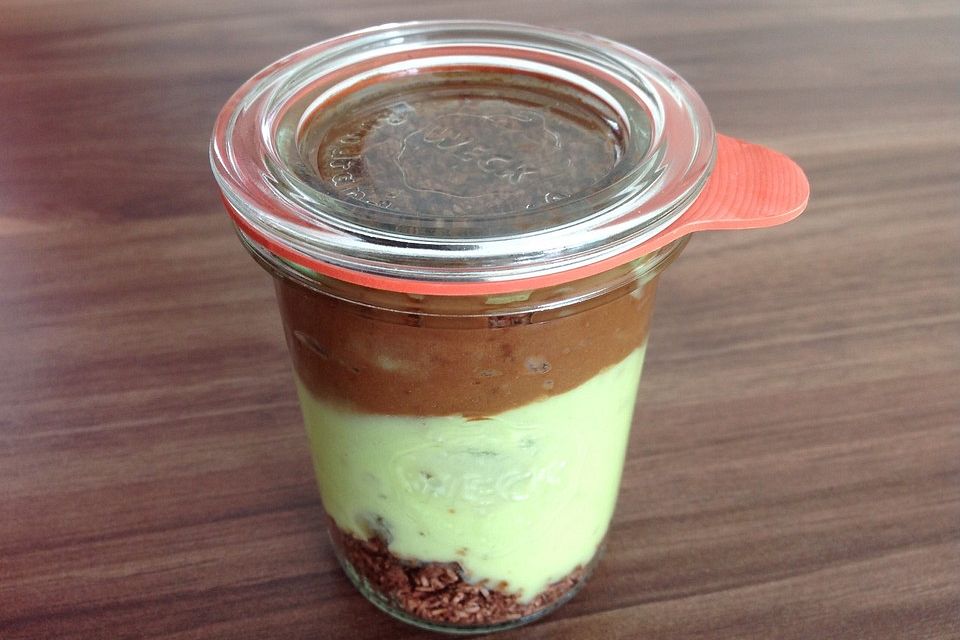 Avocado-Schoko-Creme/Mousse