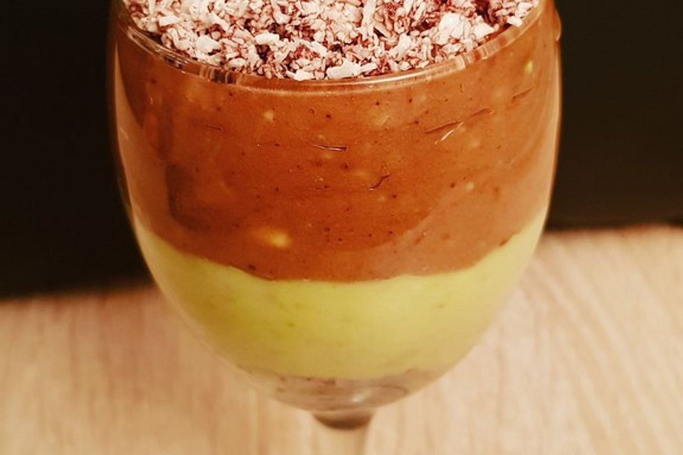 Avocado-Schoko-Creme/Mousse