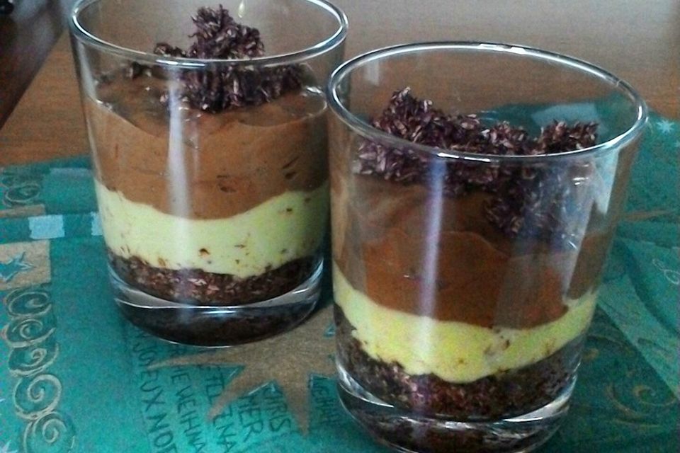 Avocado-Schoko-Creme/Mousse