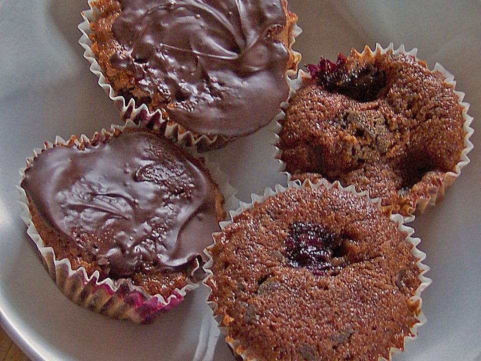 Kirsch - Kakao - Muffins von DDCassie | Chefkoch