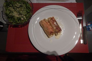 Lachs-Cannelloni Deluxe