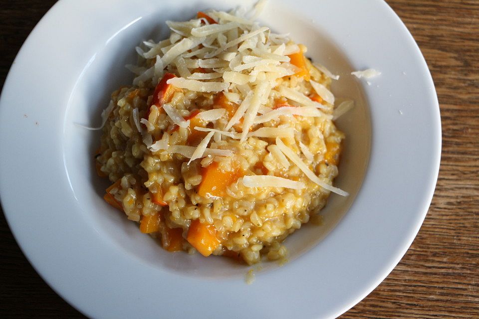 Kürbis-Risotto