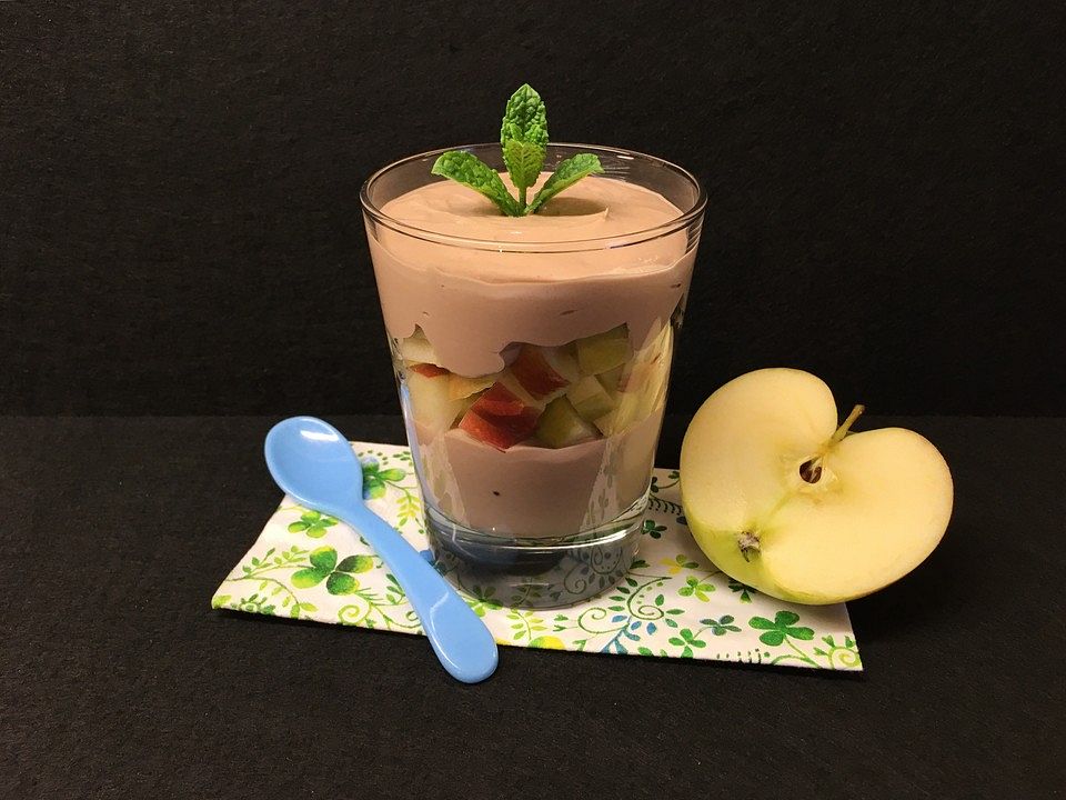 Geschichteter Nutella-Apfel-Quark von patty89| Chefkoch