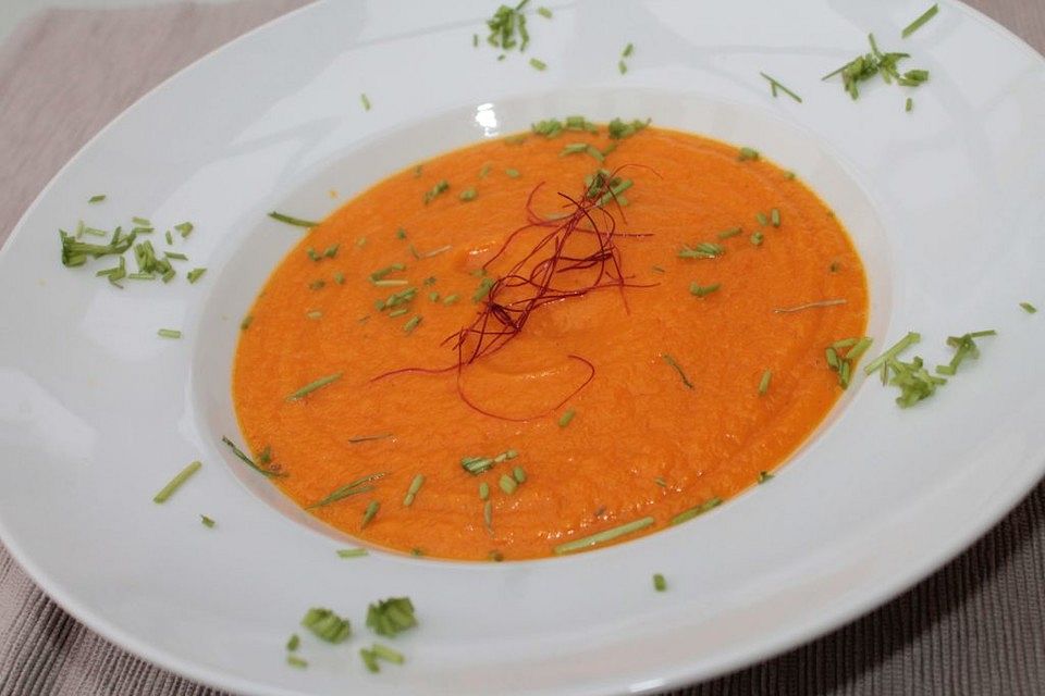 Kürbis-Karotten-Suppe