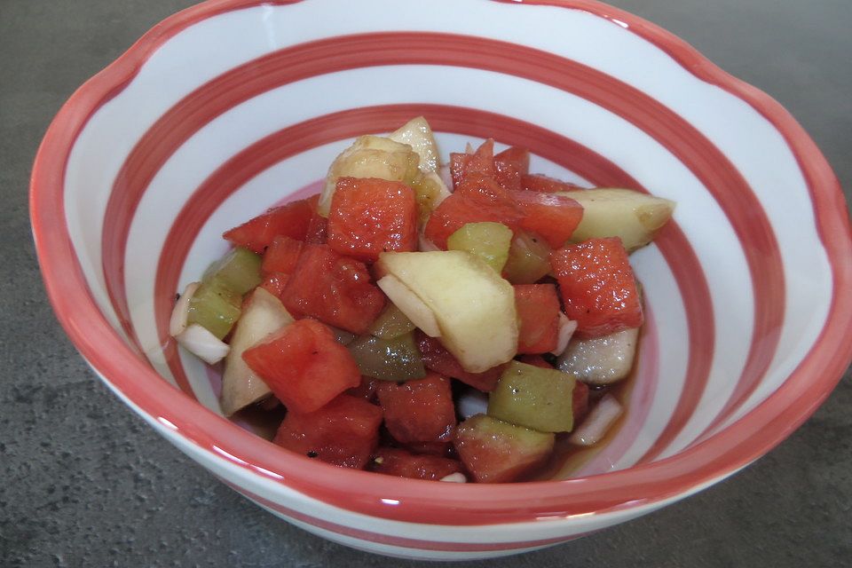 Frischer Melonensalat