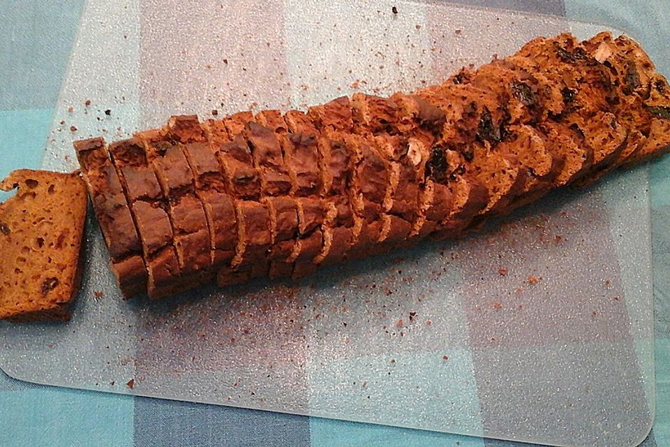 Süsskartoffel-Rosinen-Brot