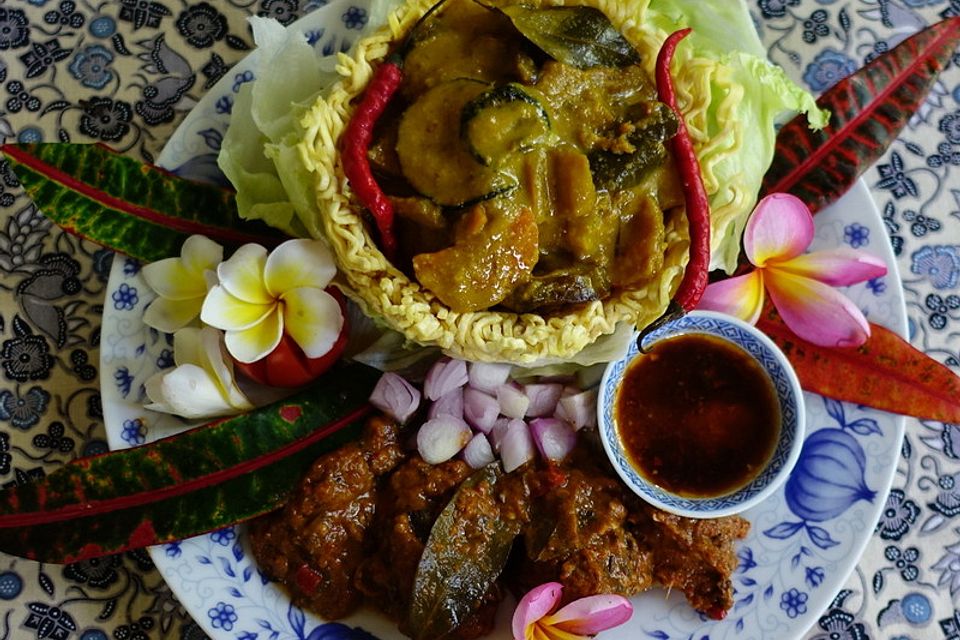 Exotisches Jackfruit Rendang "Raja Arjuna"