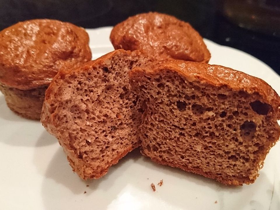 Eiweiß-Schoko-Muffins von Psyco| Chefkoch