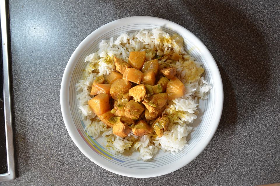 Curryhühnchen