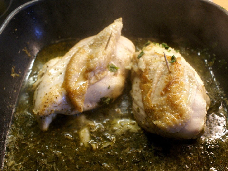 Hühnerbrüstchen mit Kräutern von Stephan-kocht-gerne| Chefkoch