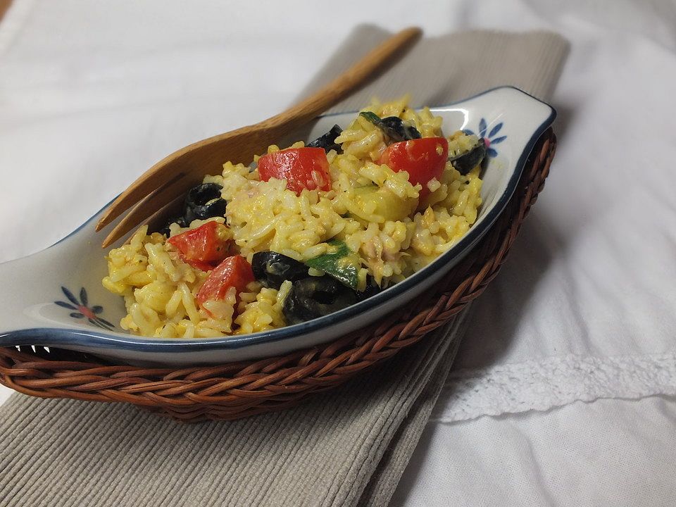 Reissalat mit Gemüse und Thunfisch von Kuchenhexe87| Chefkoch