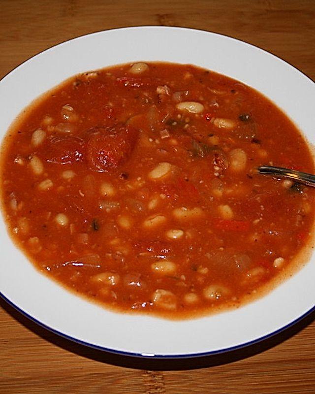 Bohnen-Tomaten-Eintopf