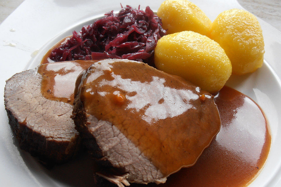 Oma Marilles bayerischer Sauerbraten