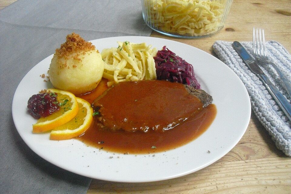 Oma Marilles bayerischer Sauerbraten