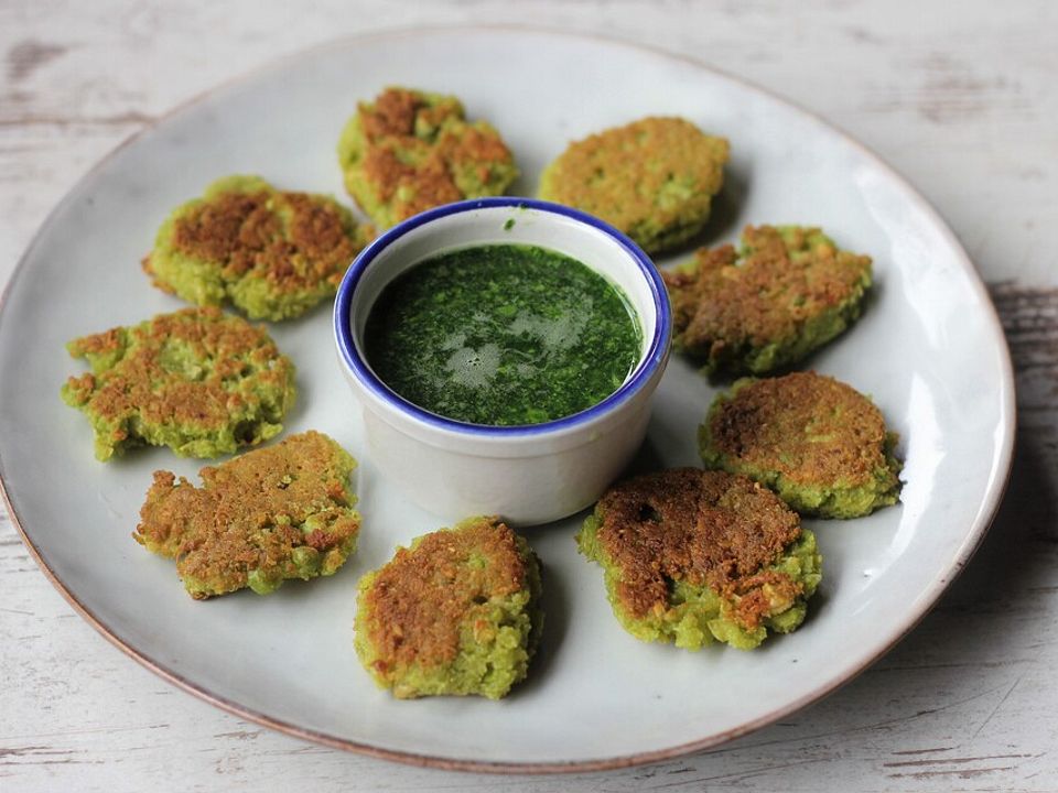 Erbsenbratlinge von Bentson| Chefkoch Erbsenbratlinge von Bentson| Chefkoch