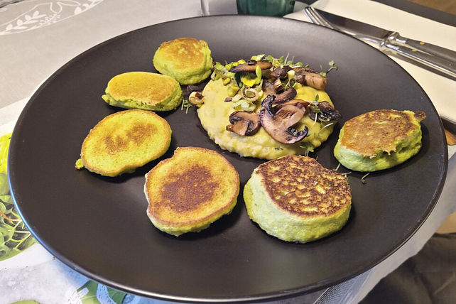 Erbsenbratlinge von Bentson| Chefkoch Erbsenbratlinge von Bentson| Chefkoch