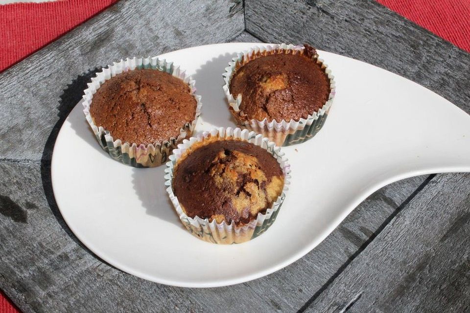 Zebra Geburtstags Muffins