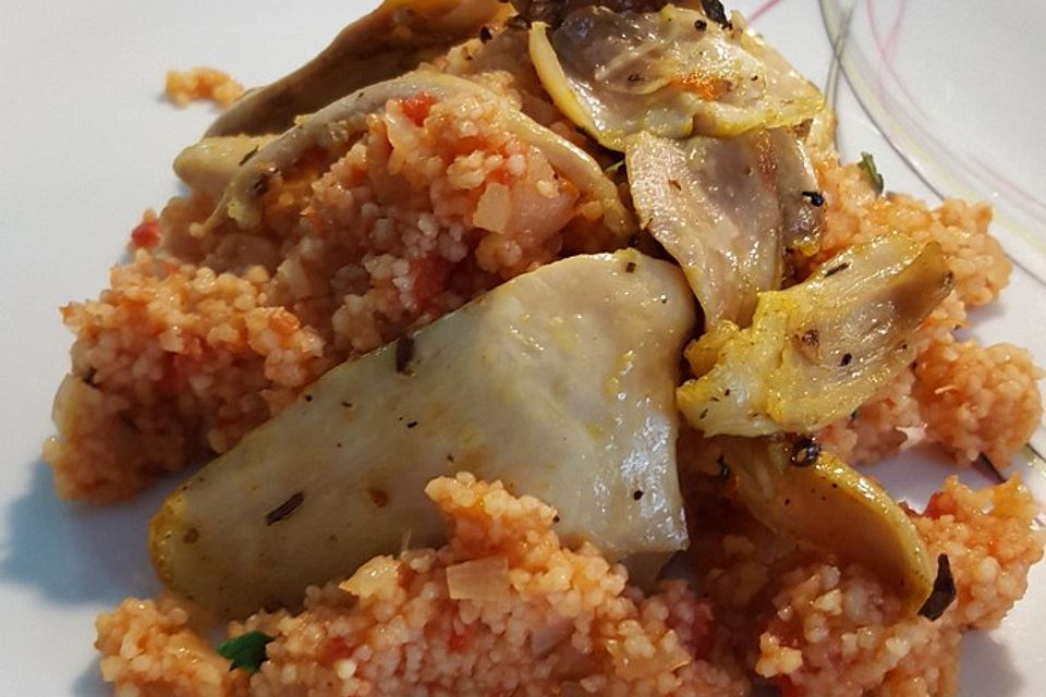 Couscous Ras El Hanout mit Huhn