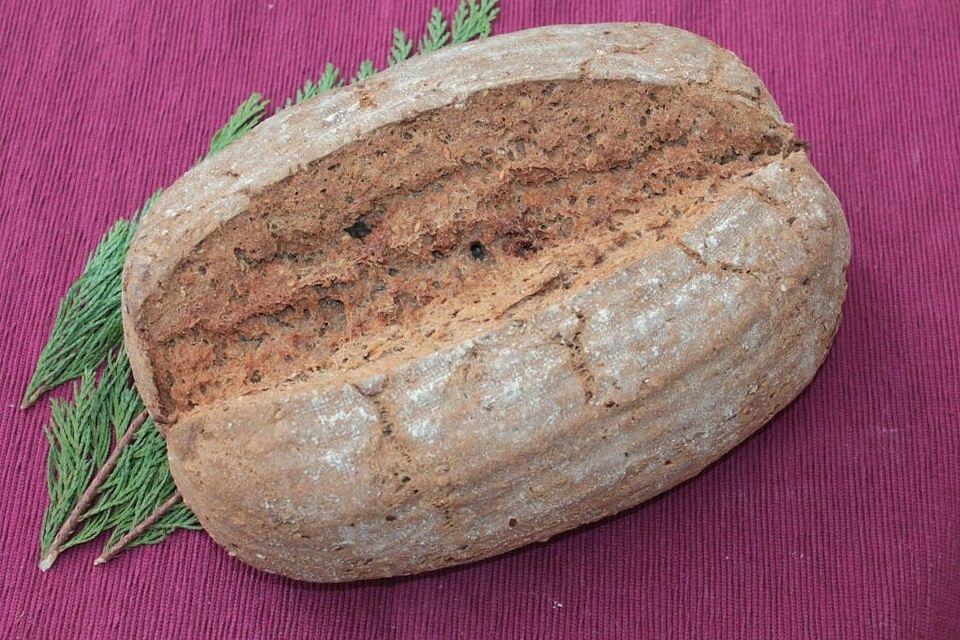 Emmer-Leinsamen-Vollkornbrot mit Molke