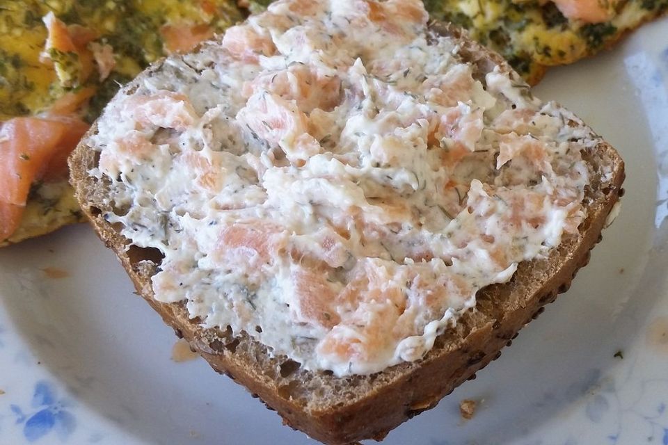 Lachs-Frischkäse Aufstrich