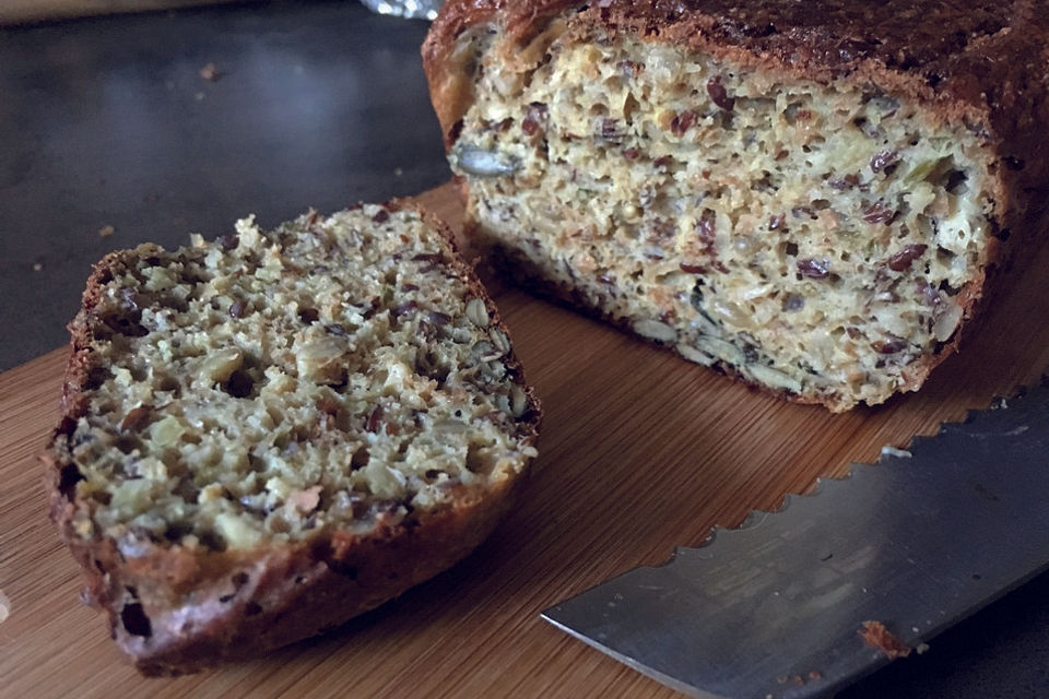 Low carb Gewürzbrot