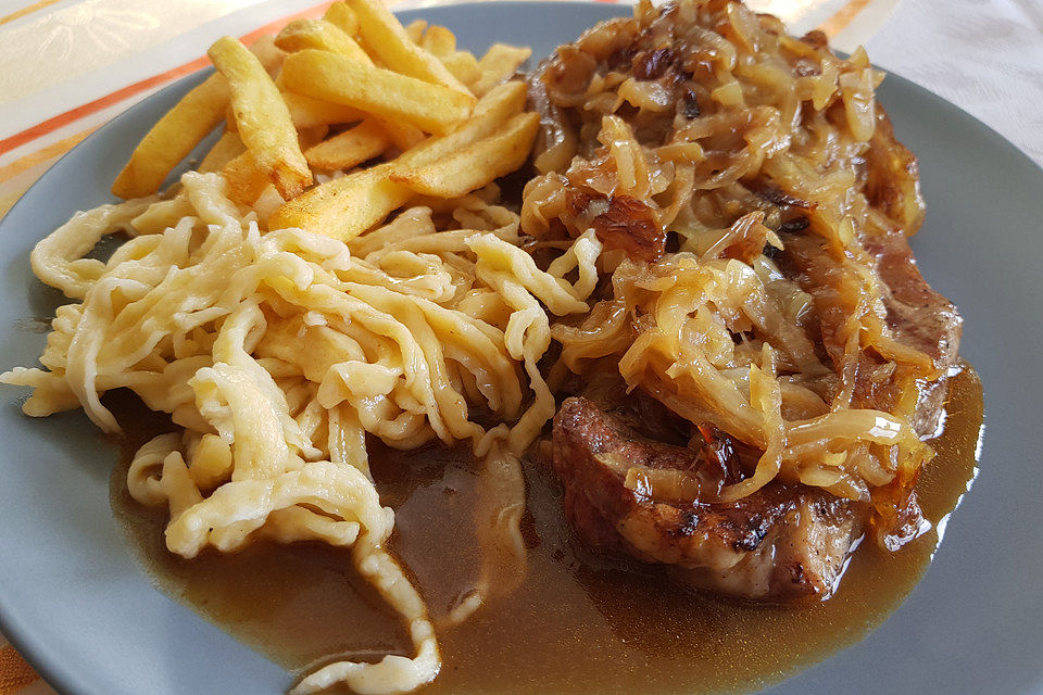 Badischer Zwiebelrostbraten