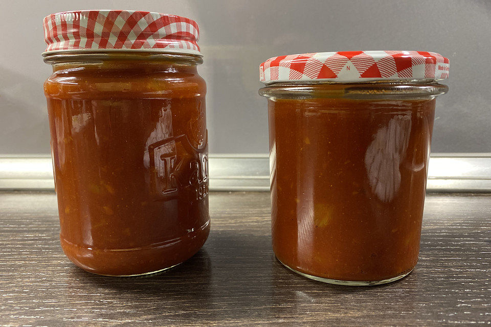 Ananas-Ingwer-Currysauce