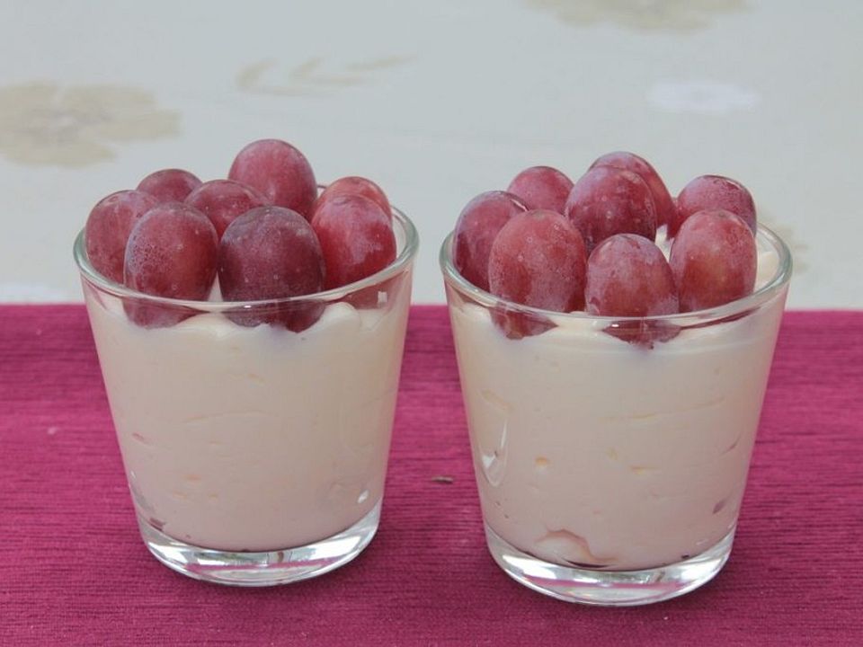 Weintrauben-Quark-Pudding von patty89| Chefkoch