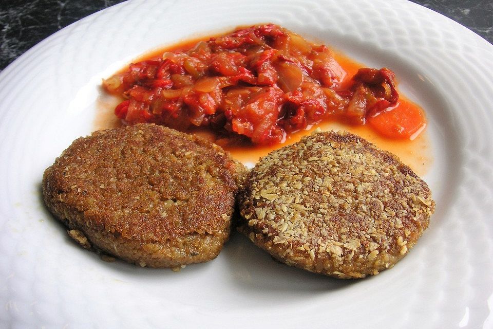 Vegane Grünkernbratlinge