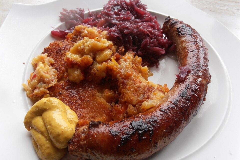 Grobe Bauernbratwurst