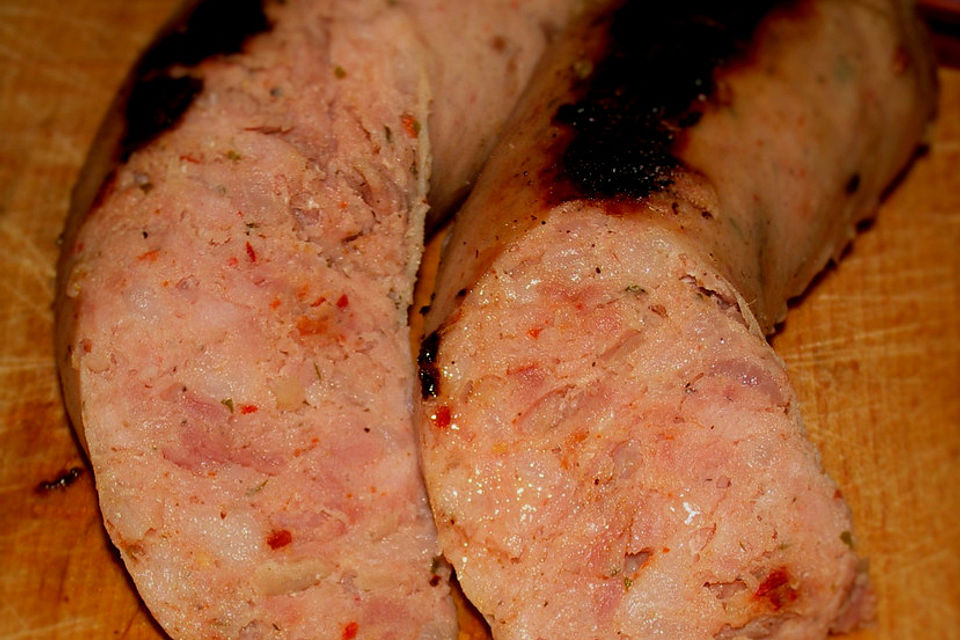 Grobe Bauernbratwurst