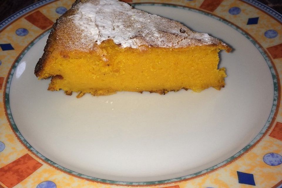 Süßkartoffelkuchen ohne Boden