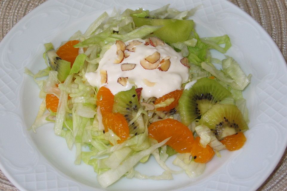 Kiwi-Eisberg-Salat à la Gabi