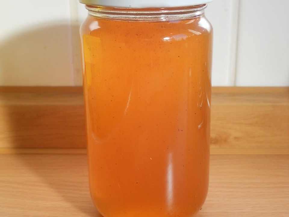 Apfel-Ingwer-Gelee mit Vanille und Zimt von kikeline71| Chefkoch