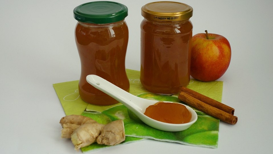 Apfel-Ingwer-Gelee mit Vanille und Zimt von kikeline71 Apfel-Ingwer-Gelee mit Vanille und Zimt von kikeline71