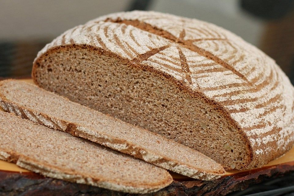 Joghurt-Dinkel-Chia-Sonnenblumen-Vollkornbrot