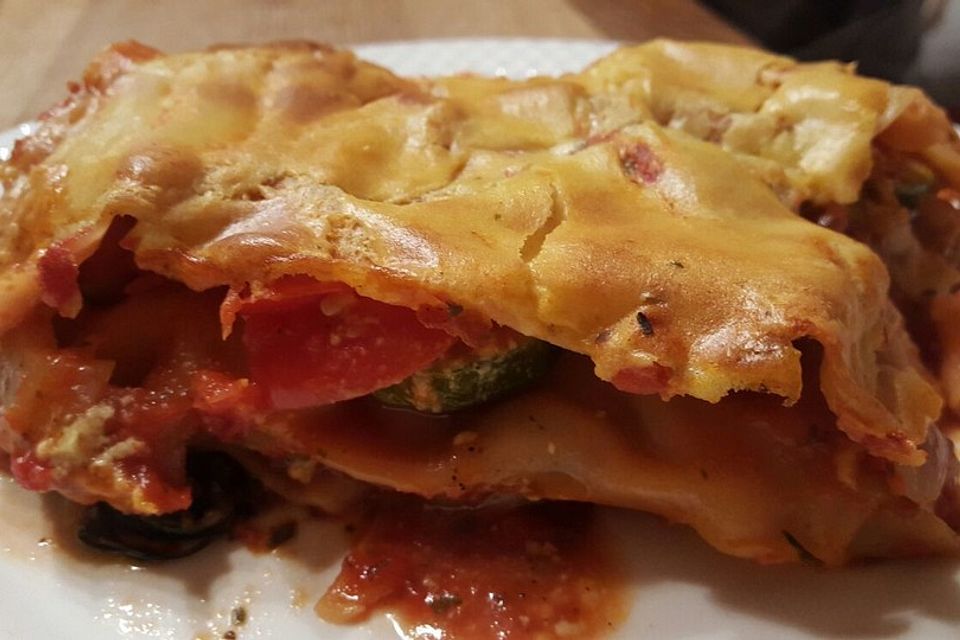 Vegane Gemüselasagne
