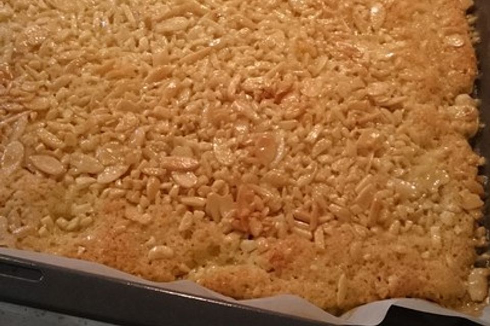 Mandelkuchen vom Blech