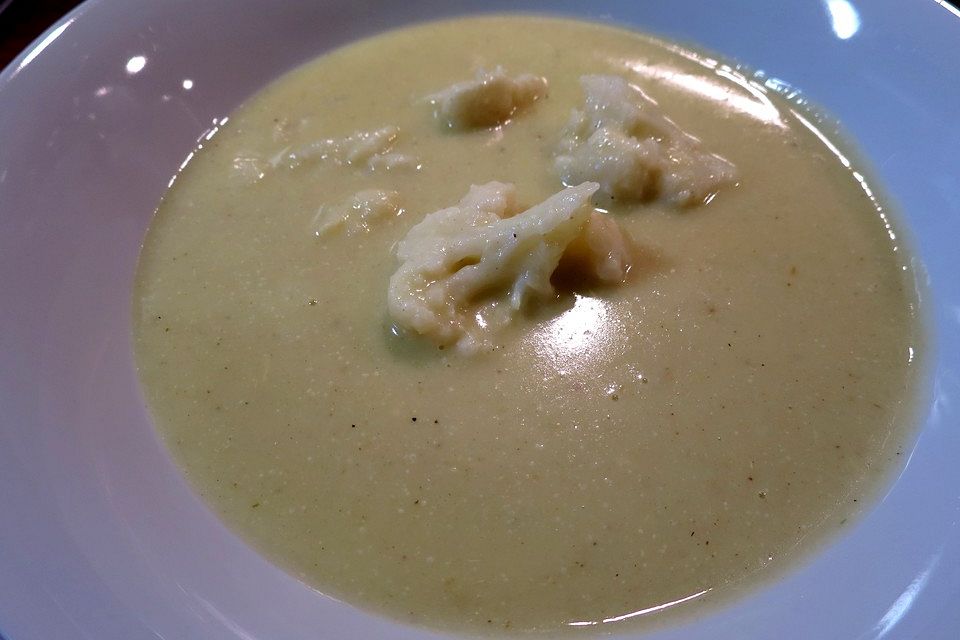 Blumenkohlcremesuppe