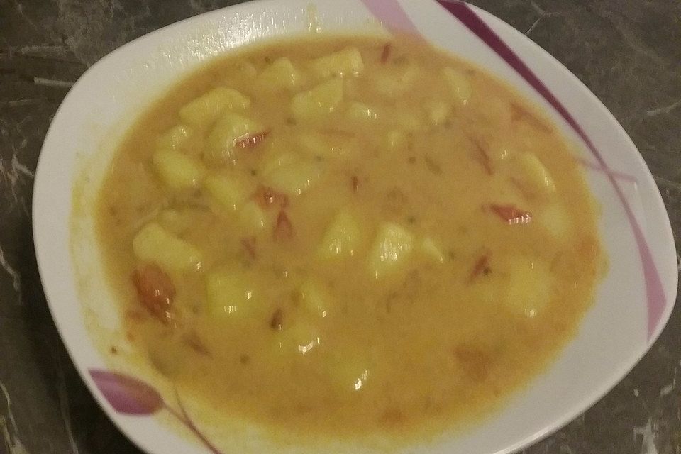 Südindisches Kartoffelcurry