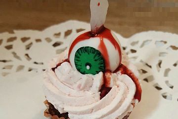 Dekoration für Grusel-Cupcakes