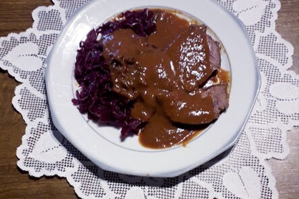 Rinderbraten nach Muttis Art