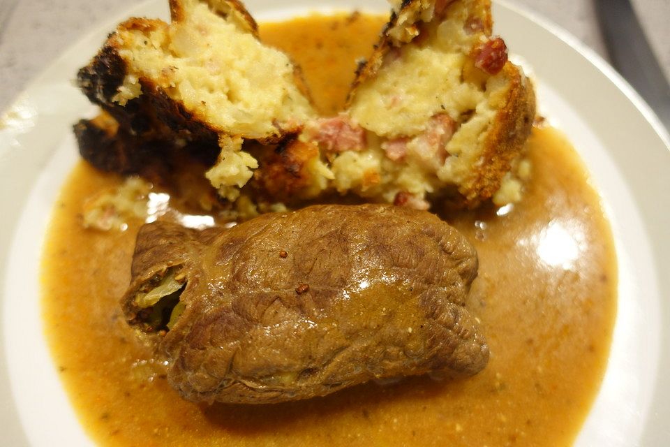 Erzgebirgischer Wickelbraten