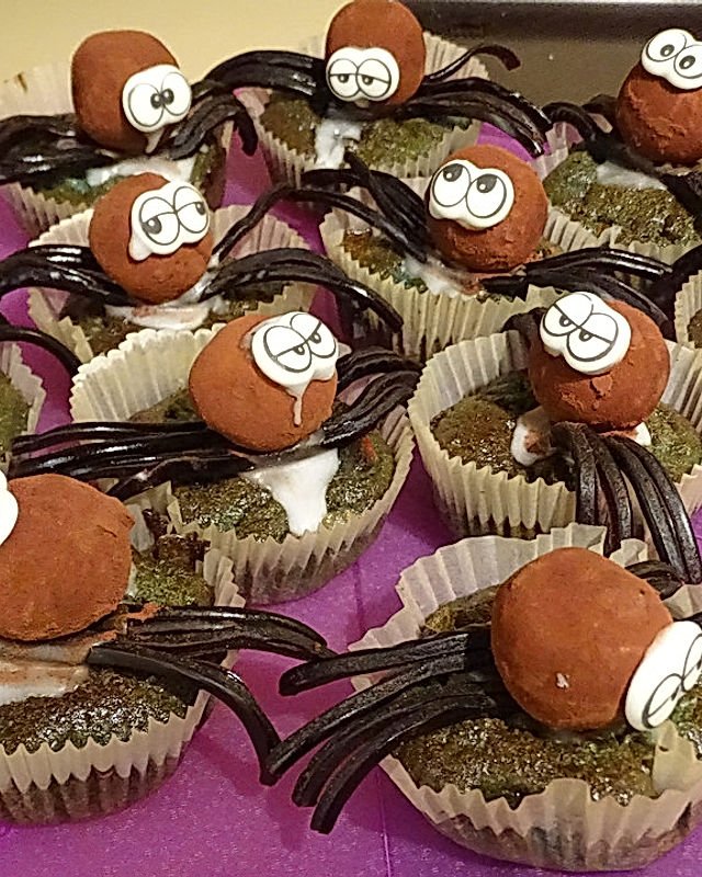 Gruselige Halloween Muffins