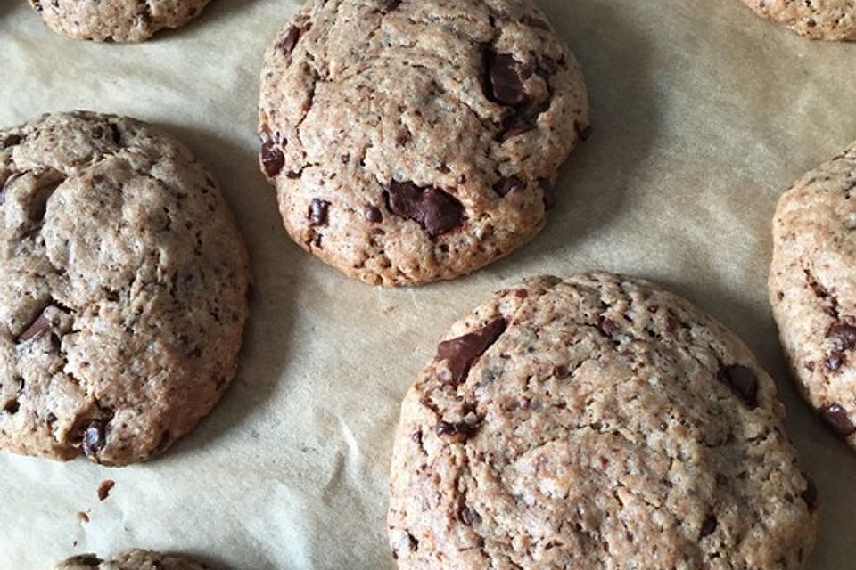 Vegane Chocolate Chip Cookies