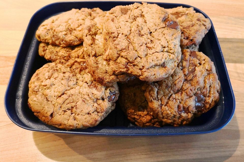 Vegane Chocolate Chip Cookies