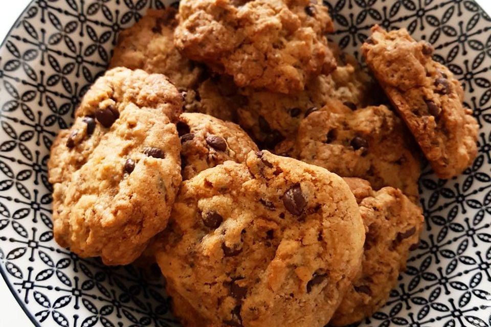 Vegane Chocolate Chip Cookies